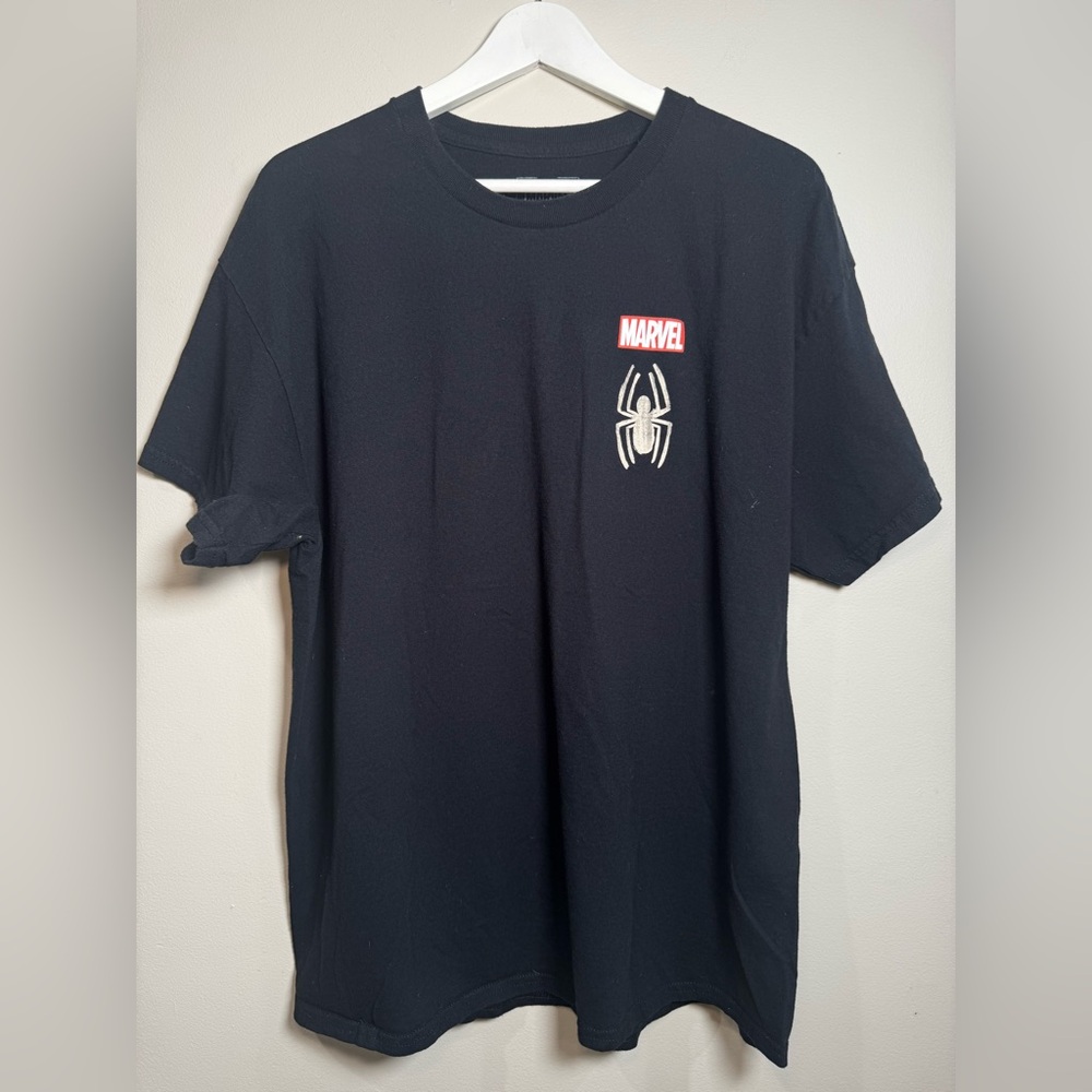 Marvel Spider-Man Graphic Tee | Black | Size XL